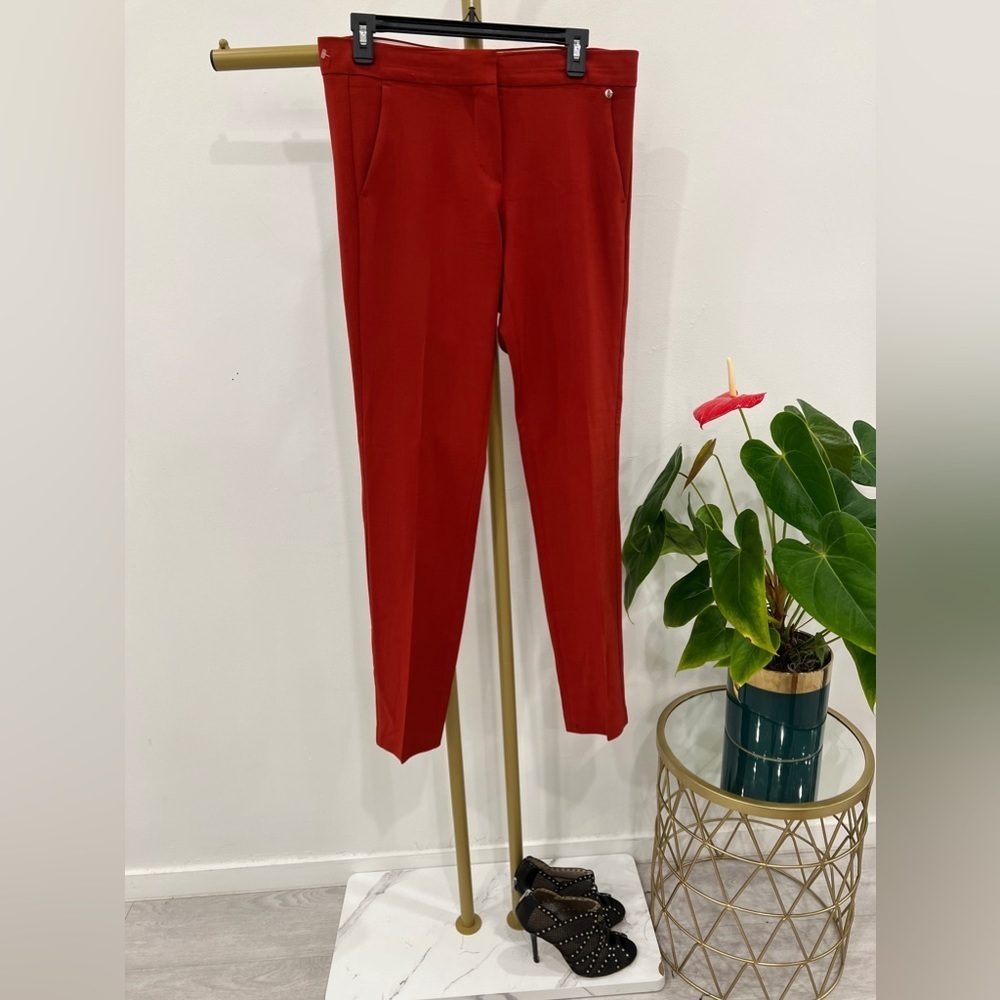 MaxMara Red Cropped Pants - Picture 3 of 7